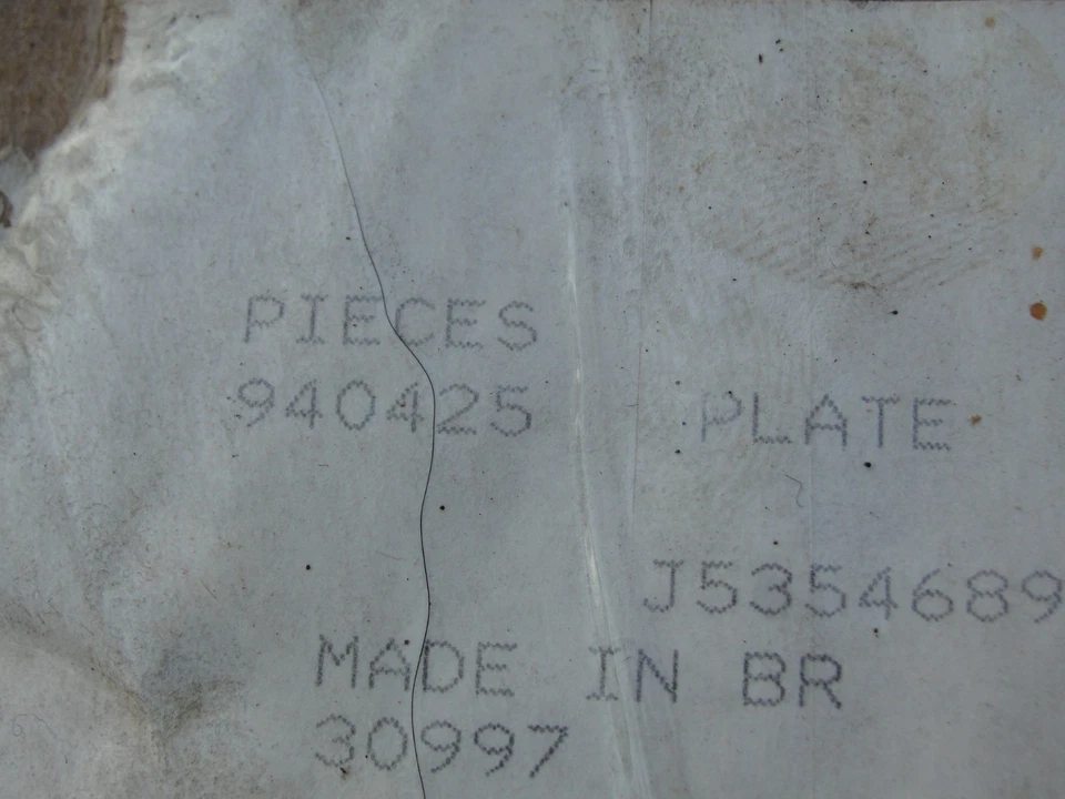 NOS AMC Mopar 10 1/2" DISCO EMBRAGUE 10 Spline Referencia Nº 5354689. Foto 2 de 4