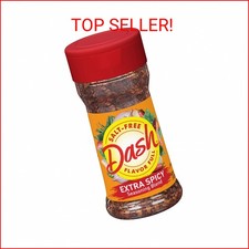 Dash Salt-Free Seasoning Blend, Extra Spicy, 2.5 Ounce