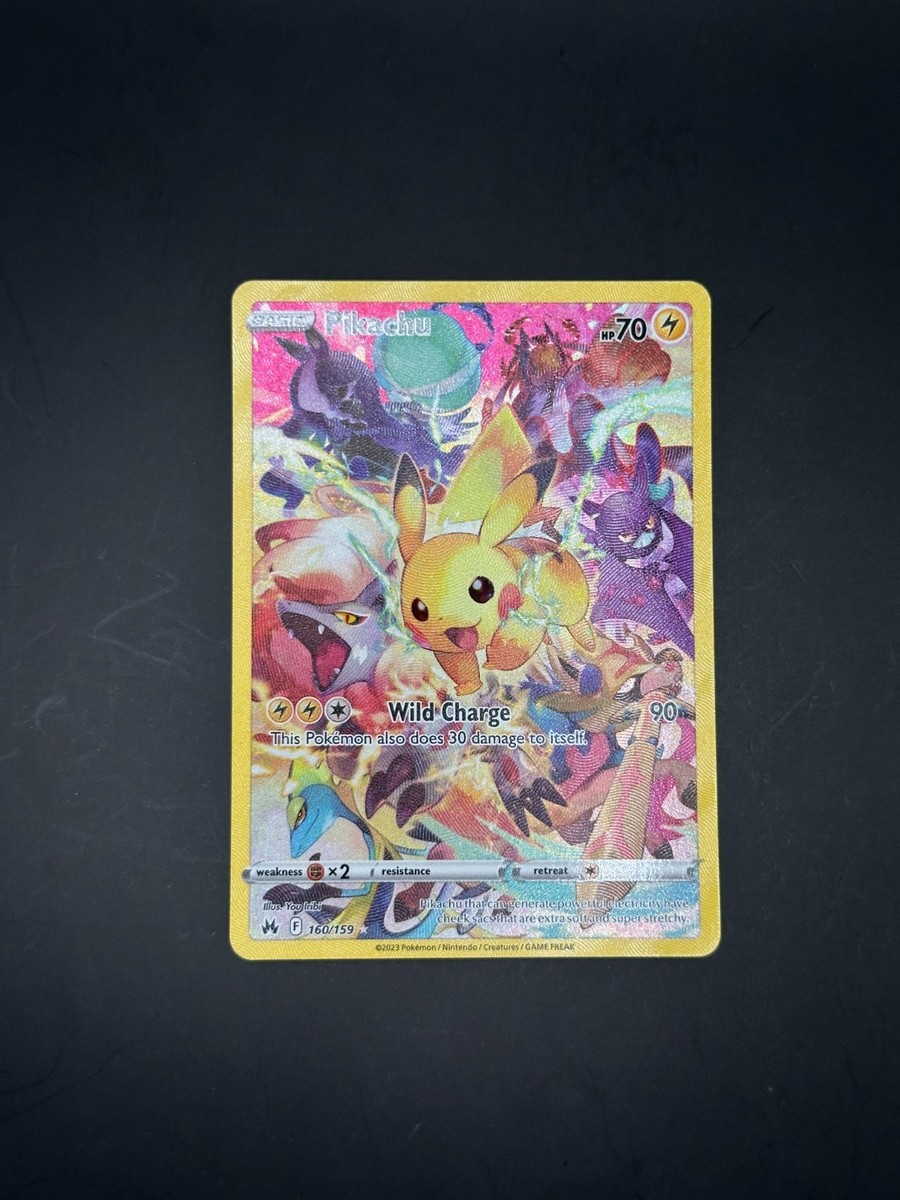 ポケモンカード ポケカ ピカチュウ プレシャス Pikachu 160/159 Pikachu (Secret) - Crown Zenith (CRZ) Crown Zenith 160/159 NM | eBay