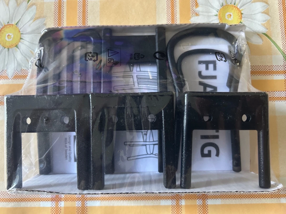 Set Di 10 Ganci / Grucce In Metallo Per Giacche E Cappelli  Colore Nero 8719762753759