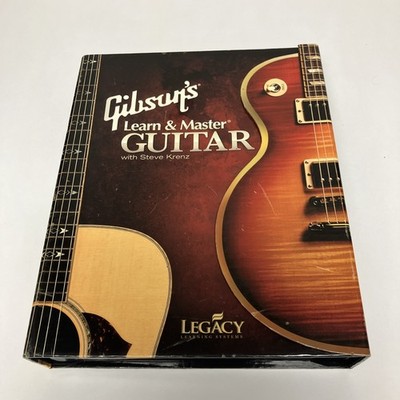 Gibson's Learn & Master Guitar w/Steve Krenz (Lesson Book/DVDs/CDs) w/Case