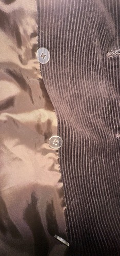 Lauren Ralph Lauren Jacket Womens Medium Brown Corduroy Blazer Lined Vintage - Picture 6 of 6