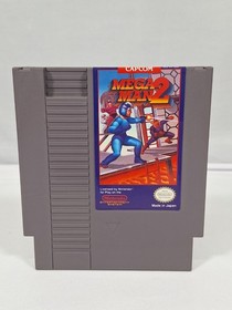 Mega Man 2 (Nintendo NES, 1989) Complete CIB Box, Cartridge & Manual Authentic 