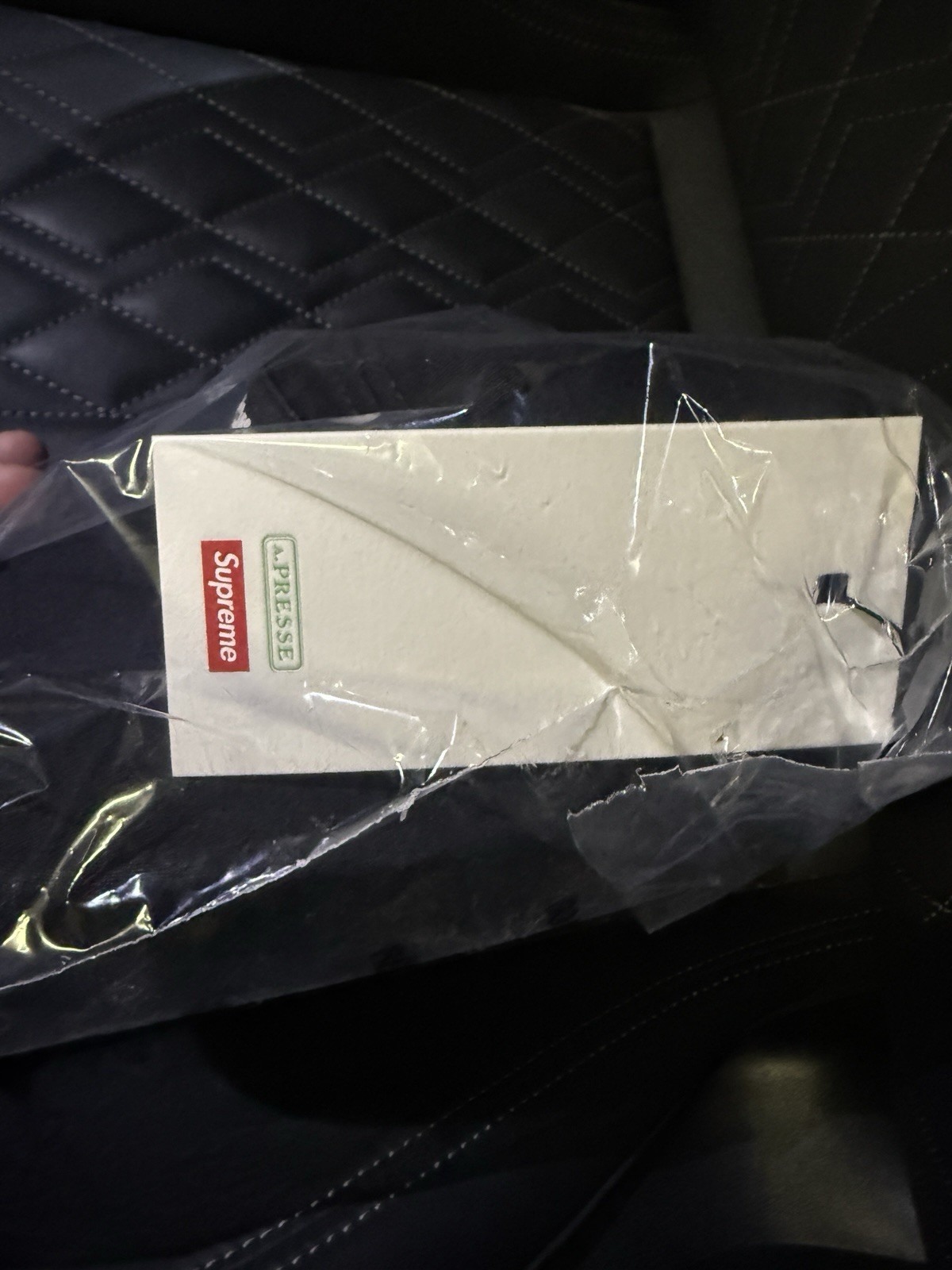 Supreme A.PRESSE Camp Cap Kappe Schwarz Einheitsgröße FW26H10 2