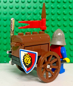 LEGO 1463 Vintage Castle - Crusaders - Treasure Cart NO INSTRUCTIONS