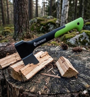 Gerber Sport Axe 2 II Axt Beil FiberComp Griff und Axtkopf aus gehärtetem Carbon