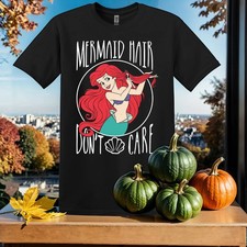 Disney Little Mermaid Ariel T-shirt T Shirt Men Women Unisex Tshirt