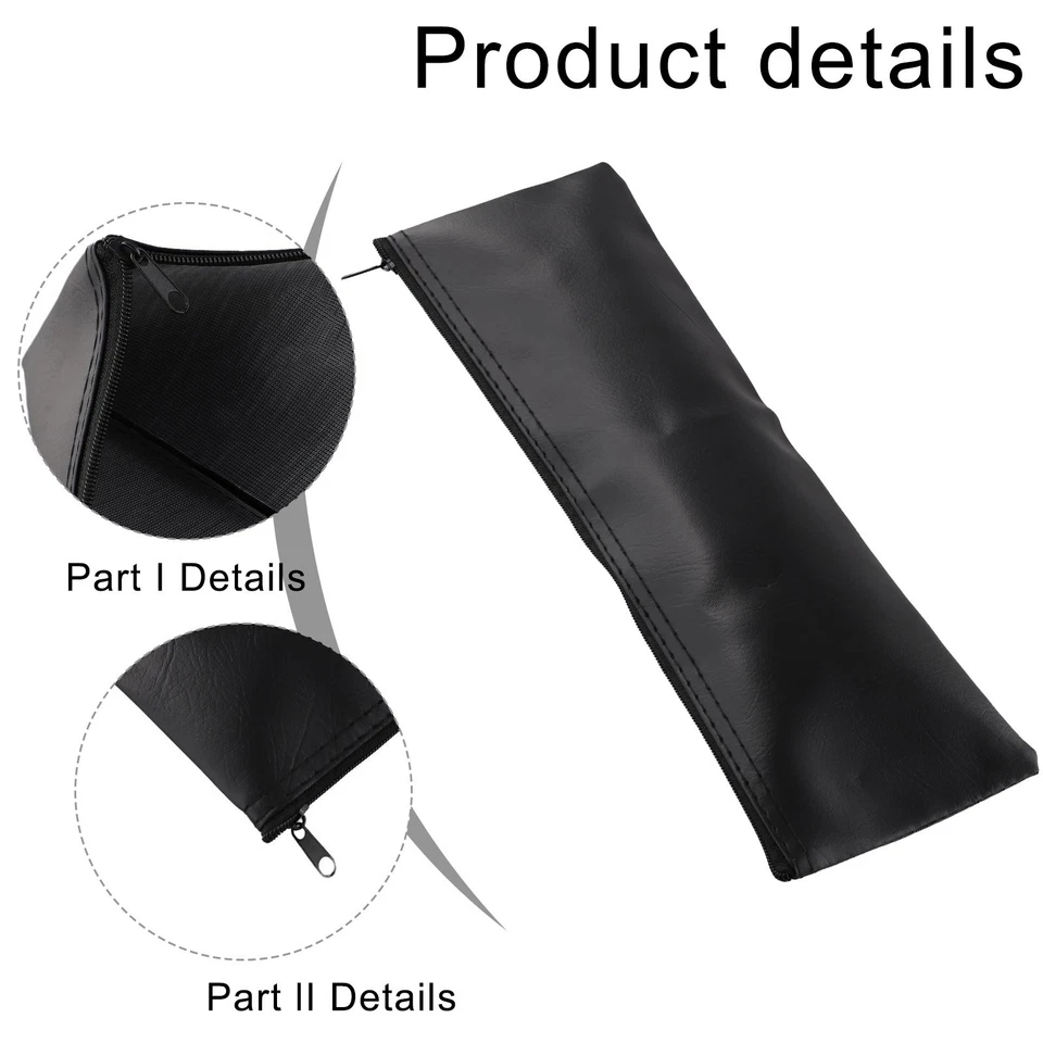 Protege y organiza tu micrófono inalámbrico For Shure con esta bolsa de cuero Foto 3 de 4