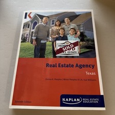 Kaplan Real Estate Economics Textbook CA Salesman Broker Agent Exam