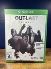 Outlast Trinity Complete Edition Xbox One Tested and Working 2 Disc Set CIB