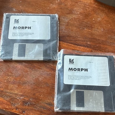 Gryphon Morph Windows v2.5 Photo/Image/Graphics 3.5'' Floppy Set WMDP395.1/.2
