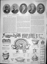 Old Antique Print 1903 Duke Gordon Kinrara Tuff Barton Deakin Mappin Webb 20th