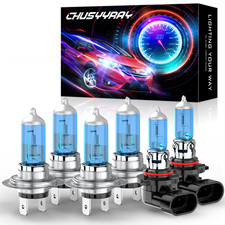 For Hyundai Tiburon 2003 2004 2005 2006 Halogen Headlight Fog Light Bulbs Combo For Hyundai Tiburon 2003 2004 2005 2006 Halogen Headlight Fog Light Bulbs Combo