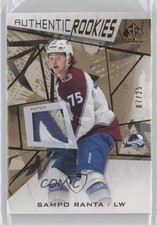 2021 Upper Deck SP Game Used Gold Premium Memorabilia 7/25 Sampo Ranta #167 04f2