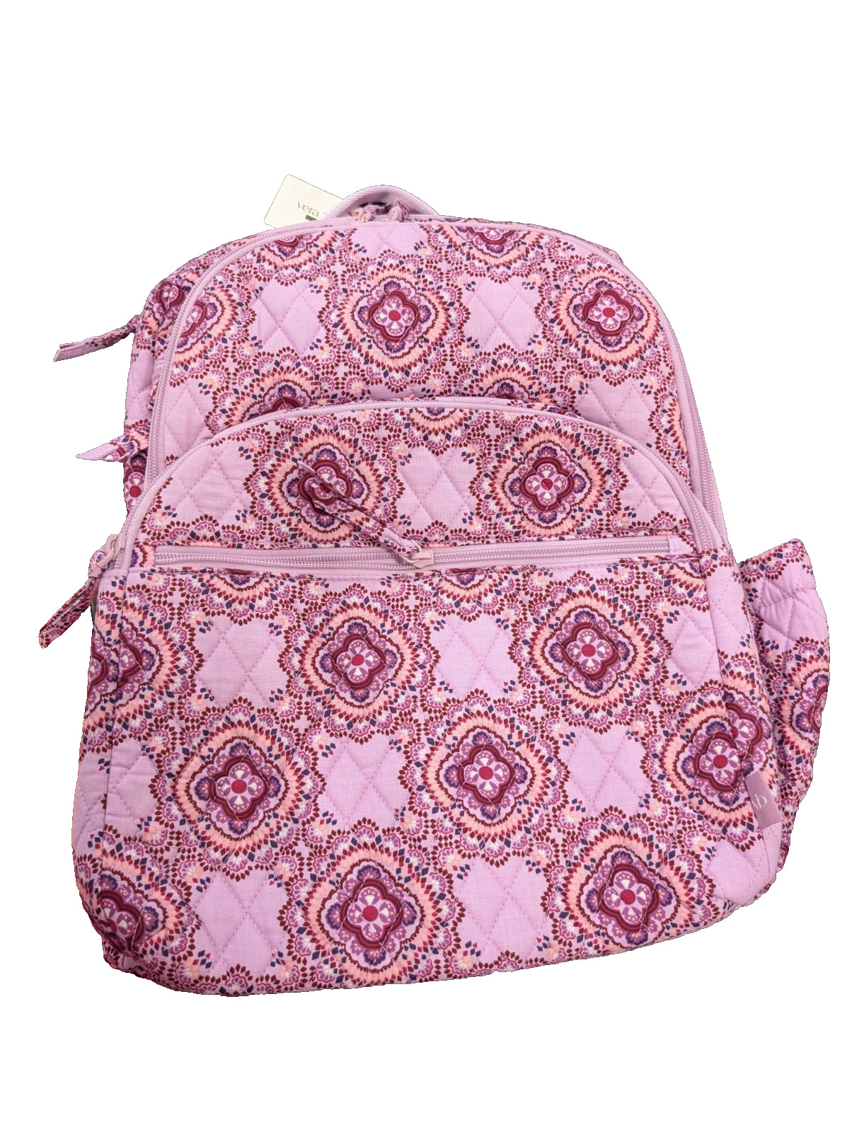Vera Bradley Essential XL Backpack Cotton Lavender Medallion