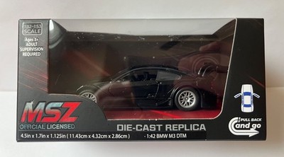 MSZ Pull 1:32-1:53 SCALE BMW M3 DTM OFFICIAL LICENSE PRODUCT