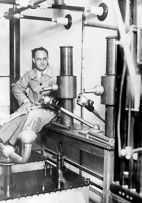 The Italian scientist Professor Enrico Fermi candidate Nobel Prize- Old Photo