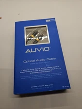 AUVIO Optical Audio Cable 6-FT 1.82m 15-239 RoHS Compliant Brand New