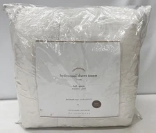 Pottery Barn Hydrocool Moisture Wicking Down Alt. Duvet Insert~Heavy Weight~F/Q