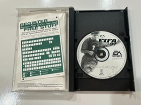FIFA Soccer 97 (Sega Saturn, 1997) CIB Complete with Manual & Reg Card LN MINT!