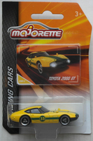 Majorette Racing Cars Toyota 2000 Gt Gelb Neu/Ovp Oldtimer Sportwagen Car Yellow