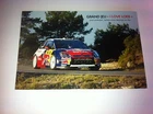 CP POSTCARD POSTCARD CITROEN C4 SEBASTIEN LOEB RALLY CATALUNYA 2009 WRC RALLY