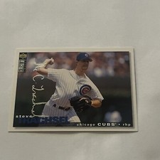 1995 Upper Deck Collector's Choice Silver Foil Signature Steve Trachsel #212