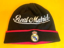 Real Madrid Beanie Rhinox Skull Cap/Hat Winter 2014-2015 Style - EUC