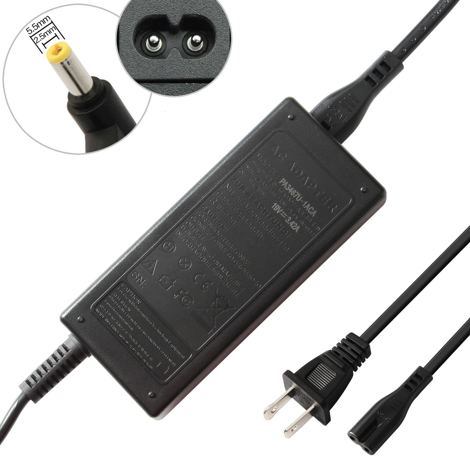 HonzcSR AC/DC Adapter Compatibile For Asus X551 X551M X551MA - Foto 4