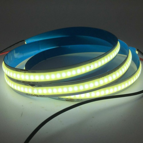 DC 12V 24V COB FOB Led Flexible Strip 14W/M Red Green Blue white Led Lighting - Picture 7 of 7