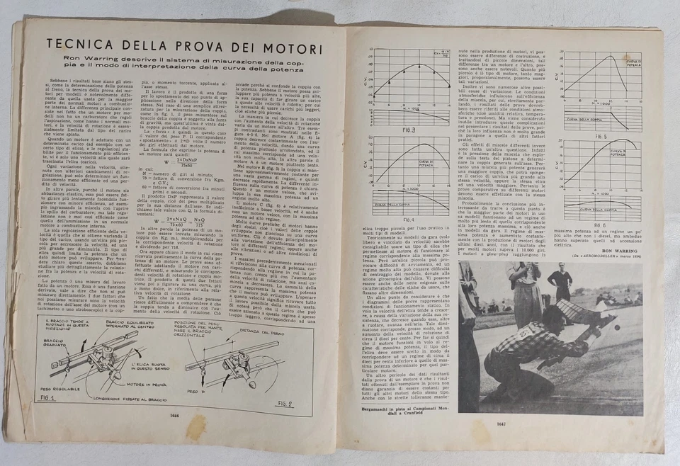 I113368 MODELLISMO 1954 a. X n. 56 - Ski Arrow / Beta AR 172 / Cieu de Lanterna - Immagine 3 di 4