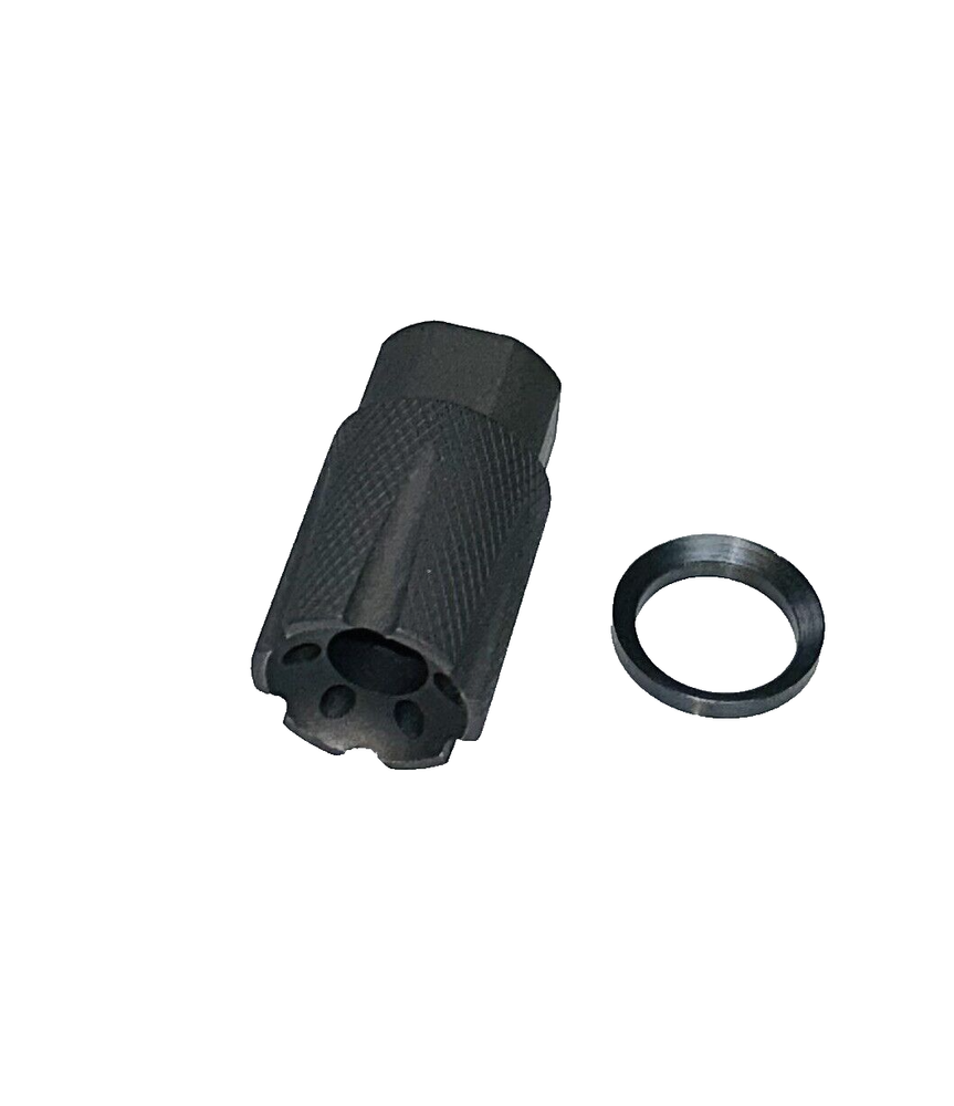 Steel Compact Low Recoil Muzzle Brake Compensator 5/8x24 for 308 762mm
