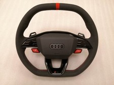 OEM AUDI RS3 8Y FACELIFT FULL ALCANTARA RS STEERING WHEEL NEW!!! 82A419091BF