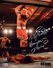 Enzo Amore Signed 11x14 Photo BAS COA WWE AEW MLW New Japan Pro Wrestling Auto 2