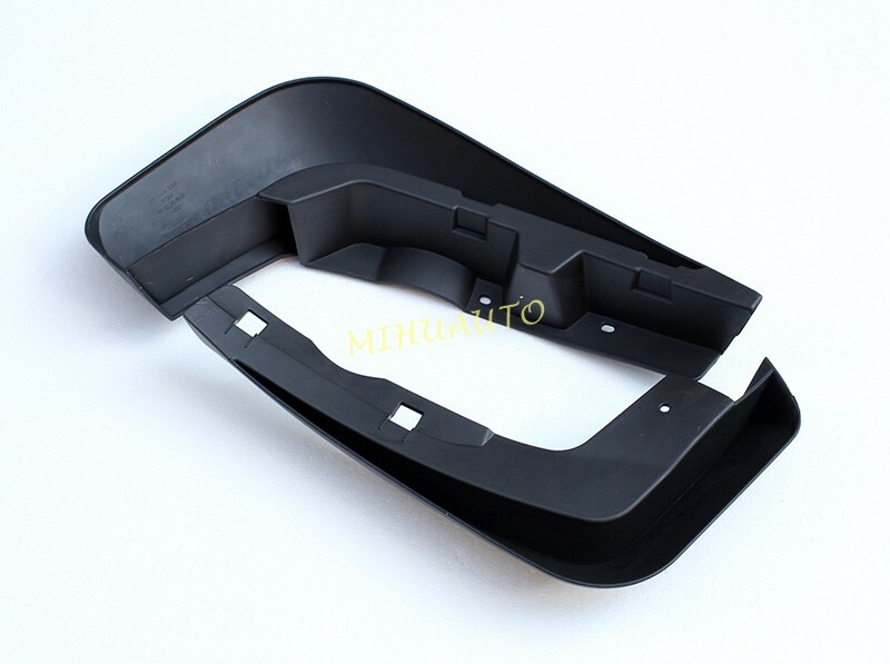Unbranded 4-Piece Mud Flaps / Splash Guards For Jaguar F-Pace (2017-2022) – Black ABS Plastic, Direct Fit