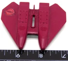 Vintage 1986 GI Joe Night Raven Jet Plane Vehicle Red  Part Only No Figure
