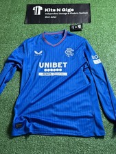 Official Glasgow Rangers Home 23/24 Long Sleeve - XL - BNWT