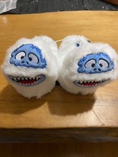 Abominable Snowman Slippers Baby Toddler Size 2 - Rudolph Red Nosed Reindeer