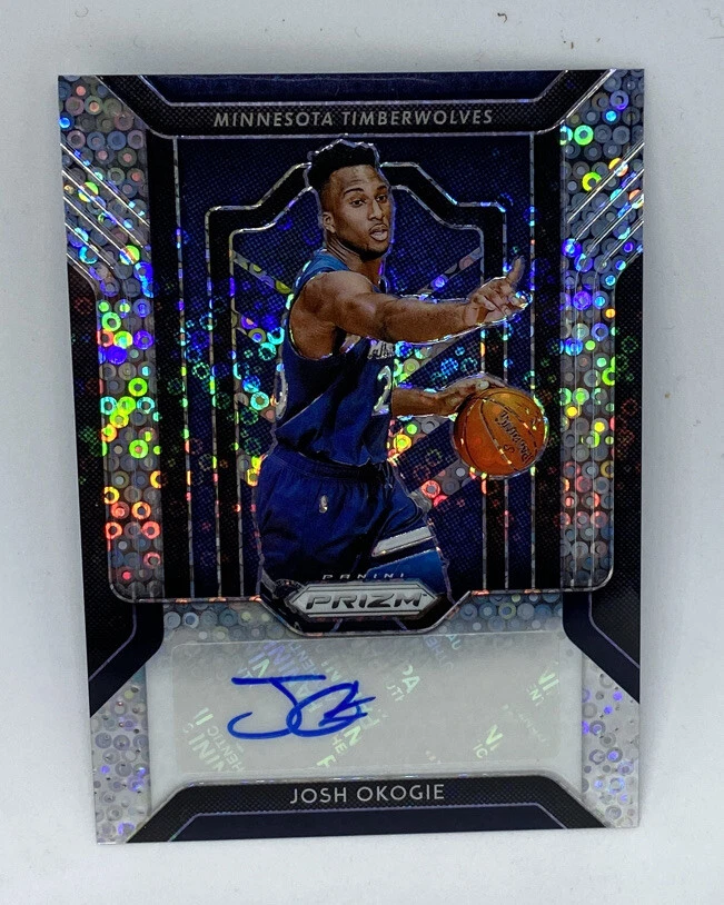 2018-19 Panini Prizm Rookie Auto Autograph #20 Josh Okogie RC Silver Fastbreak - Image 2 of 4