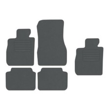 Velours Fußmatten für BMW 8 G16 Gran Coupe ab Bj. 2019 Automatten GRAU PREM 4+1 