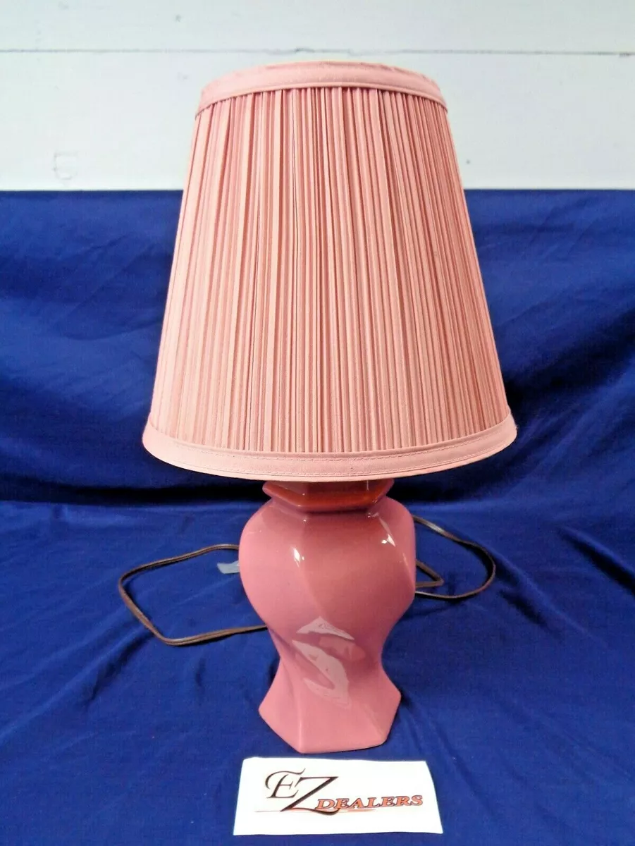 Mauve table hotsell lamp shade