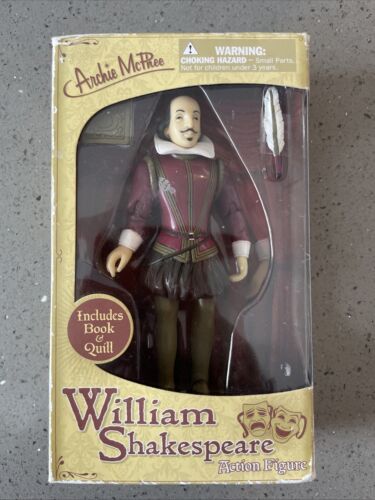 ARCHIE McPHEE 2013 RED WILLIAM SHAKESPEARE 5" Figure Toy NEW
