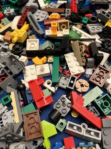 LEGO 11 Bricks Blocks Parts and Pieces Mixed Building Bulk Lot of 1 Lbs 8.6Oz - Picture 12 of 24