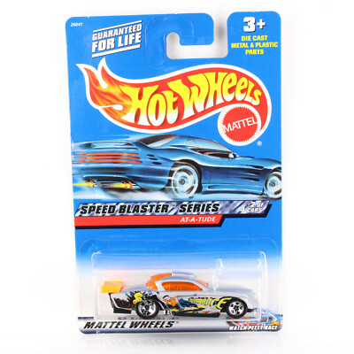 Hot Wheels 2000 - BLUE CARD COLLECTOR - AT-A-TUDE - SPEED BLASTER SERIE