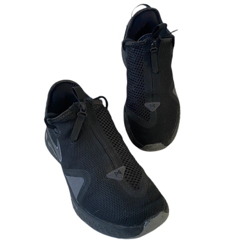 Nike PG 4 Basketball Shoes Paul George Triple Black Low Zip Lace Men's Size  9.5 | eBay