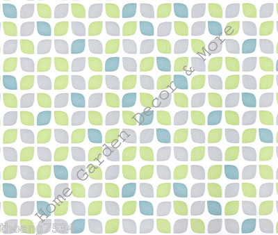 GEO Green Blue Purple Vinyl Contact Paper Shelf Drawer Liner Peel Stick 9 feet