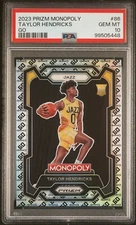 2023 Prizm Monopoly GO Taylor Hendricks 86 PSA 10 💥