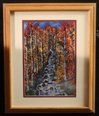 von Wening Art Framed Print Aspen Trees Mammoth Mountain Yosemite High Sierra