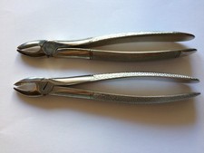 Zahnzange Fig.1 Fig.2 Englische Form ca 170mm 2 Stück
