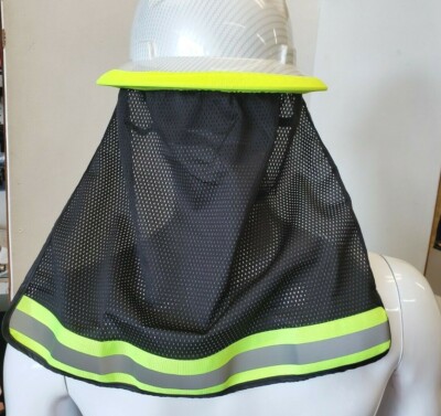 BTR helmhoes en fietszadelhoes, 4-pack waterdichte helm regenhoes fietszadelhoes, hoge zichtbaarheid fietshelmhoes met reflecterende strip, stofdichte fietszadelhoes rijden (zwart & groen